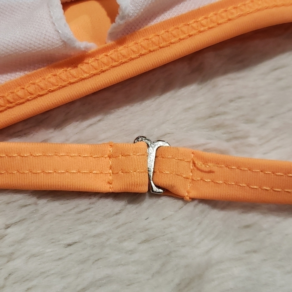 Shein orange two piece swimsuit large - Picture 11 of 15